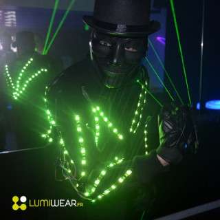 RGB color mixes Light1 LED costume size M
