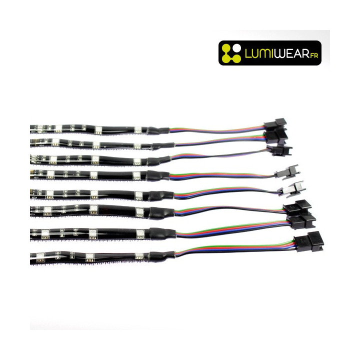 Costume led Light1 RGB à changement de couleurs de taille M