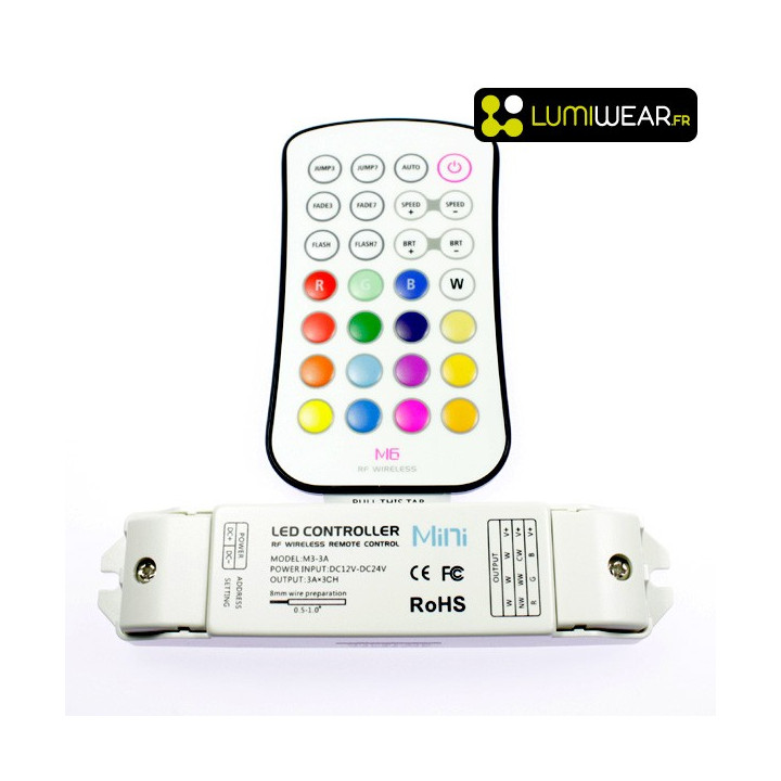 Costume led Light1 RGB à changement de couleurs de taille L