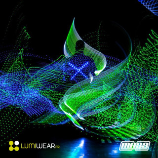 RGB color mixes Light1 LED costume size XL