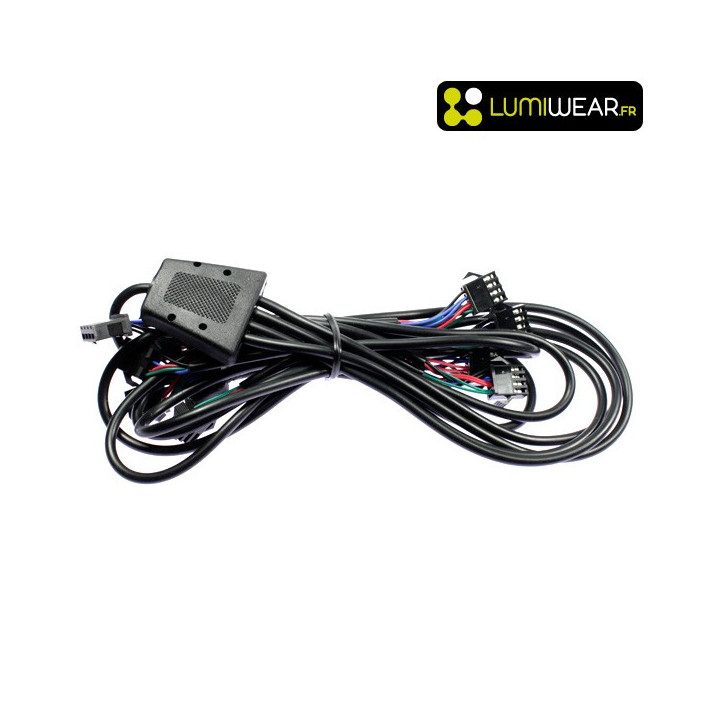 Wireless DMX RGB Light1 luminous suit size L