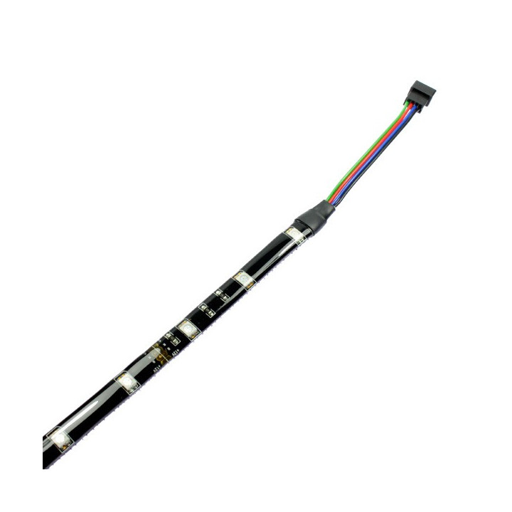 20cm RGB LED strip with Scratch back and connector