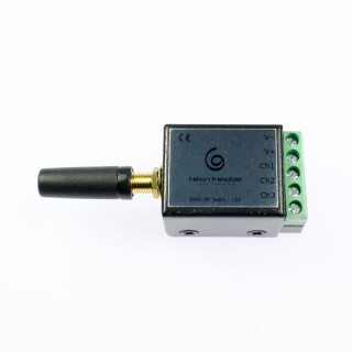 3 channels wireless DMX receiver for RGB LED tape