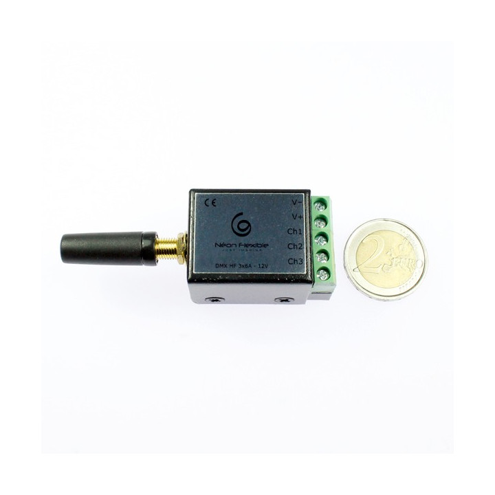 Récepteur DMX sans fil 3 canaux pour ruban led RGB