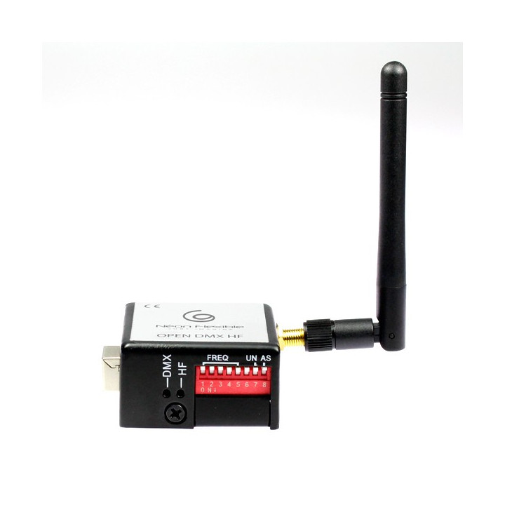 Wireless DMX transmitter with USB input
