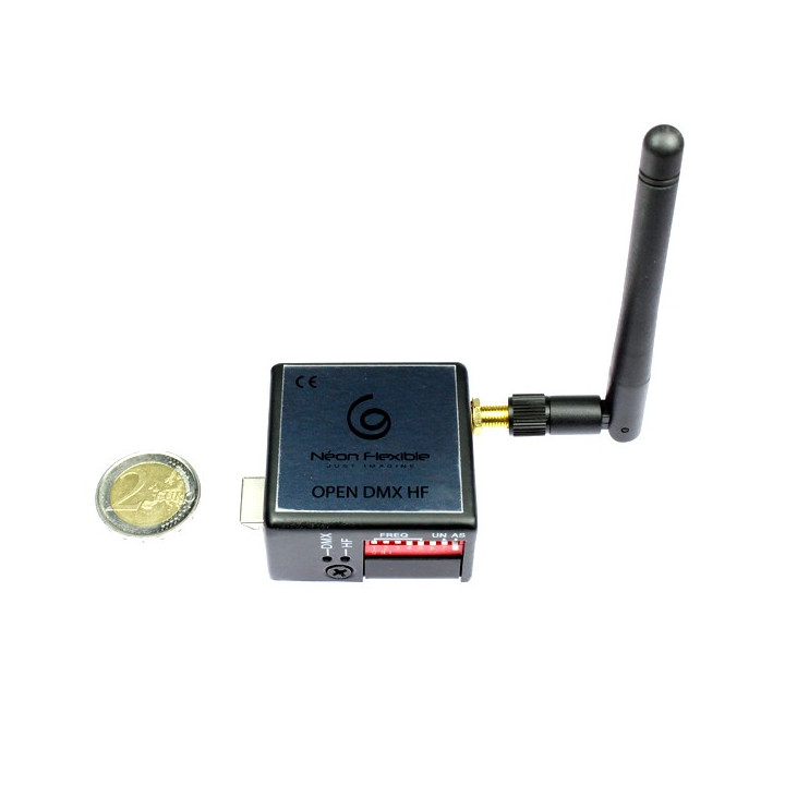 Wireless DMX transmitter with USB input