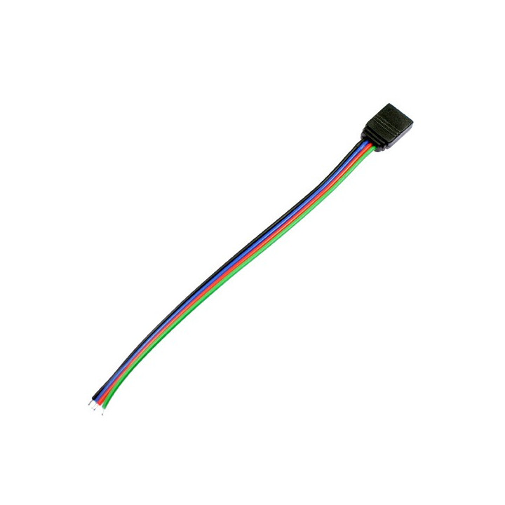 Female RGB connector for RGB controllers or wireless DMX receiver