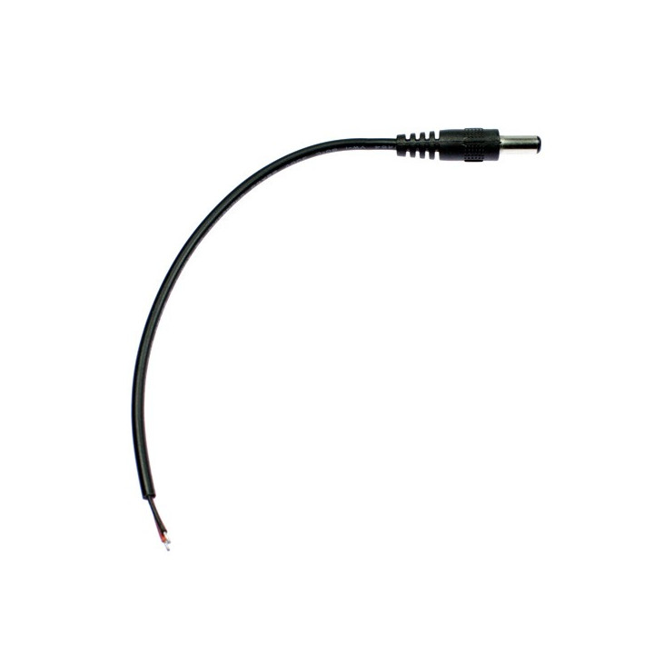 Connecteur d'alimentation jack mâle 5.5/2.1mm