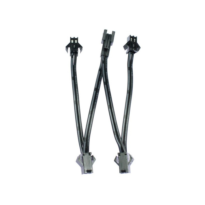 Four outputs connector for single colored LED tape