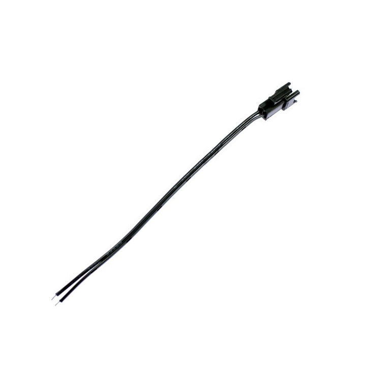 Male connector clip for single colored LED strip