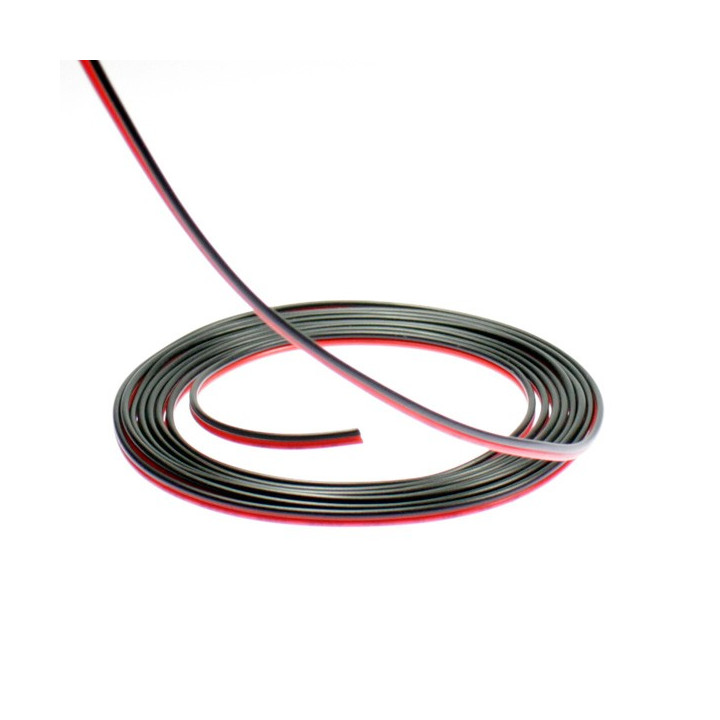 Two-wires electric cable for single colored LED tape. Sold per meter