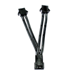 Two outputs connector for RGB LED tape
