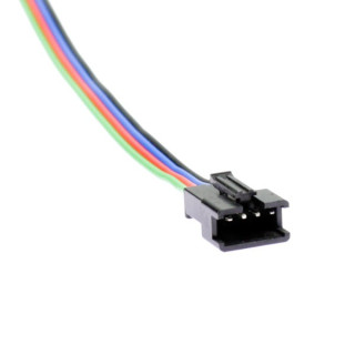 Male connector clip for RGB LED strip
