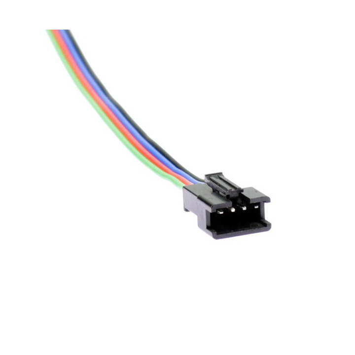 Connecteur à clipser mâle pour bande led RGB