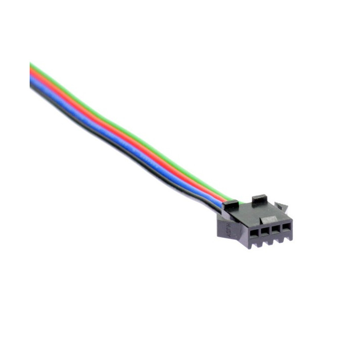Female connector clip for RGB LED strip